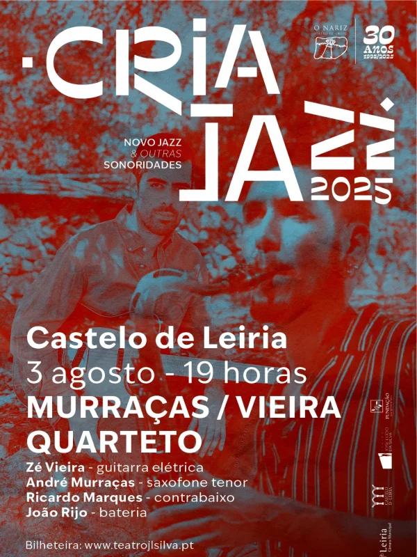 Cria Jazz 2025: Murraças/Vieira Quarteto