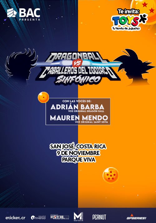 DRAGON BALL Z VS CABALLEROS DEL ZODIACO SINFONICO