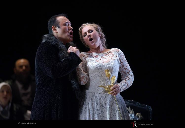 Proyección de la ópera del Teatro Real de Madrid 'Puritani'