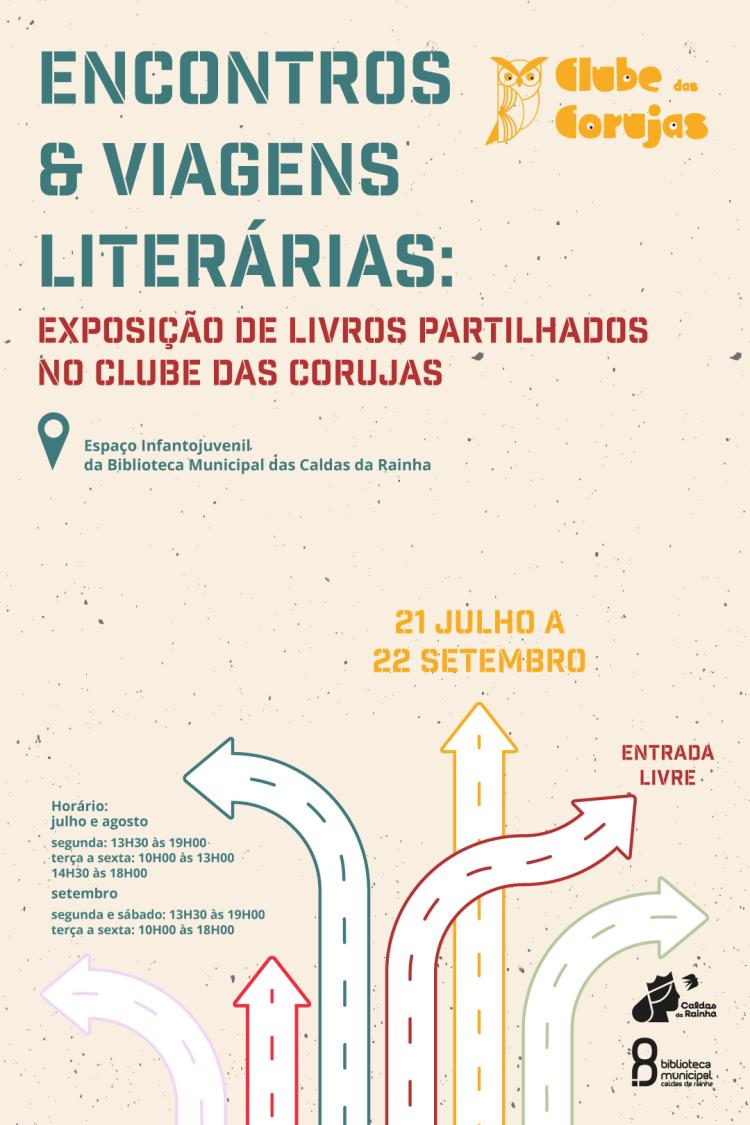 Encontros & Viagens Literárias: exposição de livros partilhados no Clube das Corujas