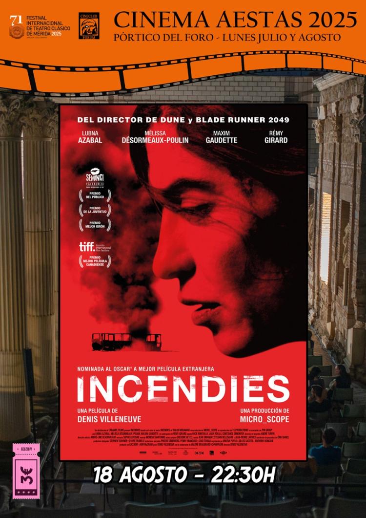 Cinema Aestas: «Incendies»