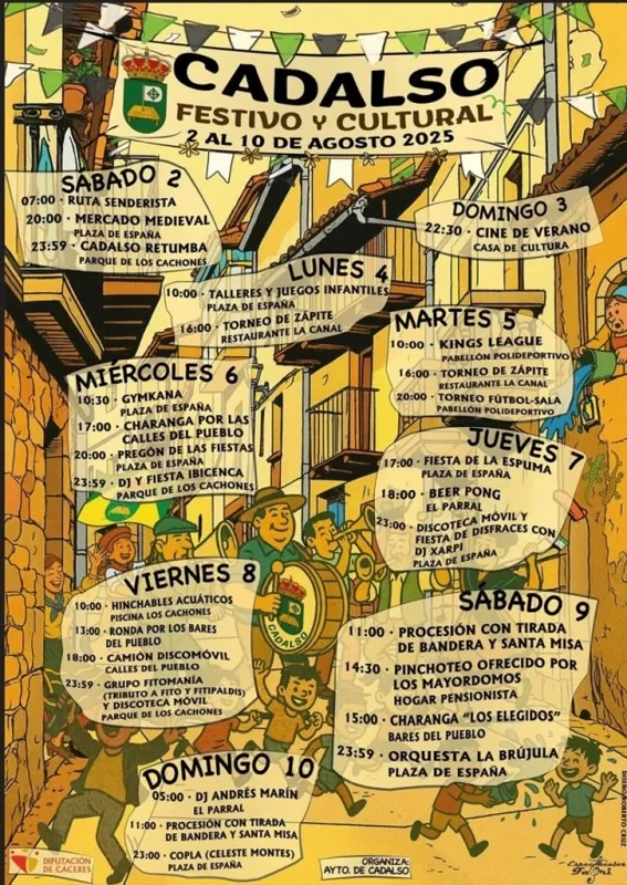 Cadalso Festivo y Cultural 2025
