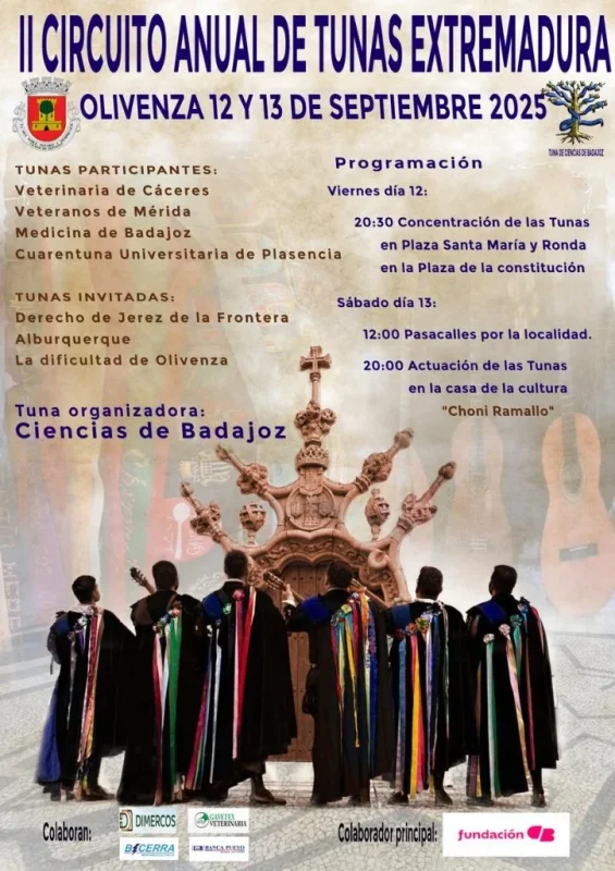 II Circuito Anual de Tunas Extremadura