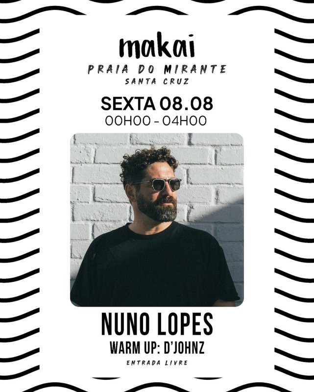 Noite com Nuno Lopes na Praia do Mirante