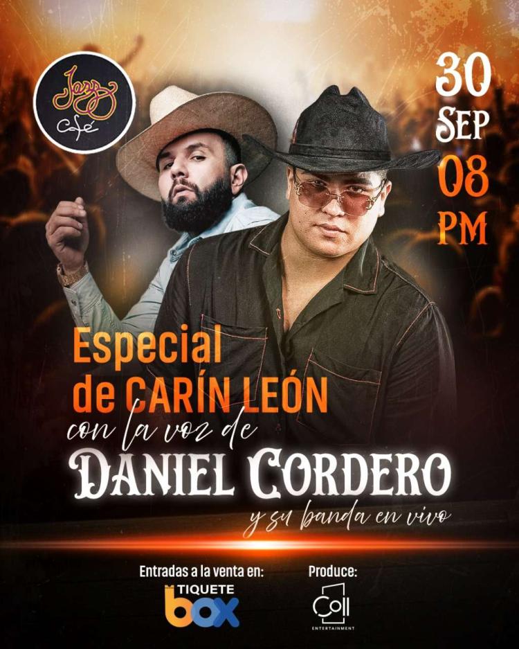 Especial de Carín León | En la voz de Daniel Cordero