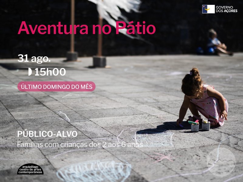 AVENTURA NO PÁTIO | ÚLTIMO DOMINGO DO MÊS