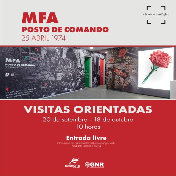 NÚCLEO MUSEOLÓGICO DO POSTO DE COMANDO DO MFA | Visitas orientadas