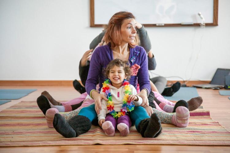 Yoga em família