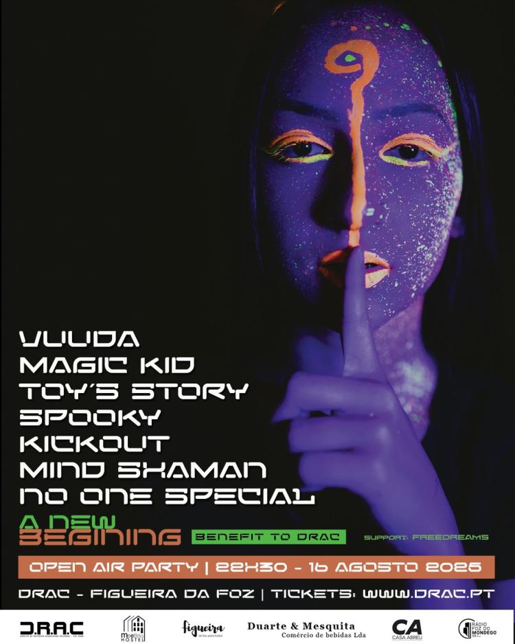 A NEW BEGINING // BENEFIT TO DRAC (Open Air)