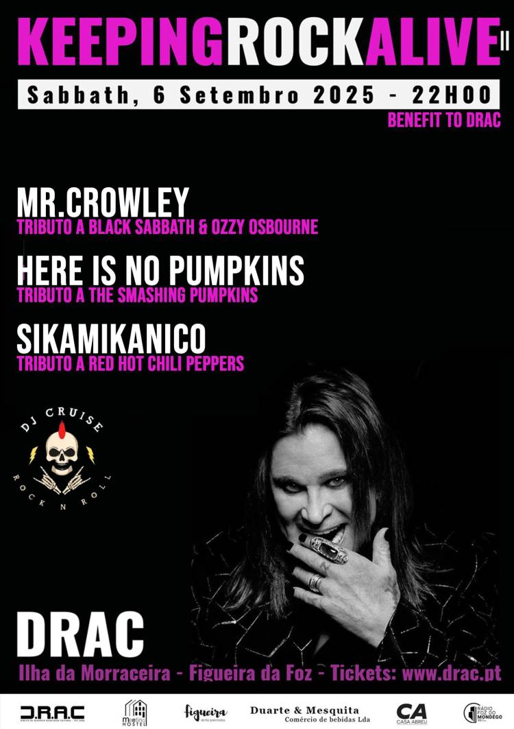 KEEPING ROCK ALIVE 2 - Benefit to DRAC