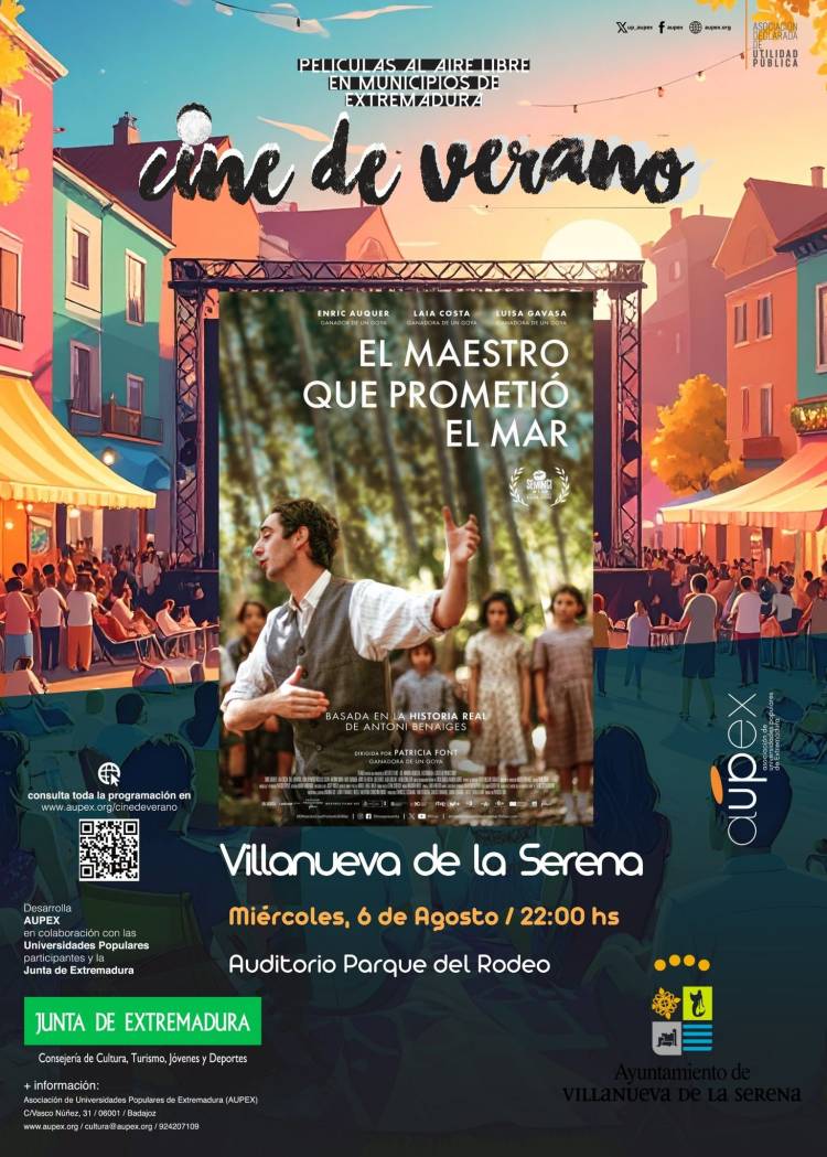 Cine de verano 2025; Miércoles 6 de agosto: 'El hombre que prometió el mar'