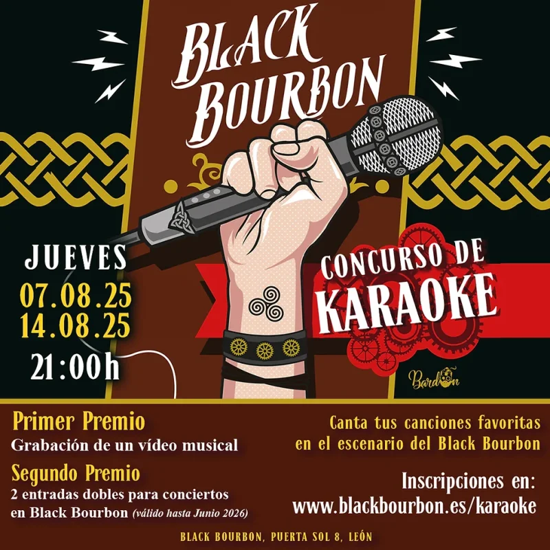 Concurso de Karaoke en Black Bourbon
