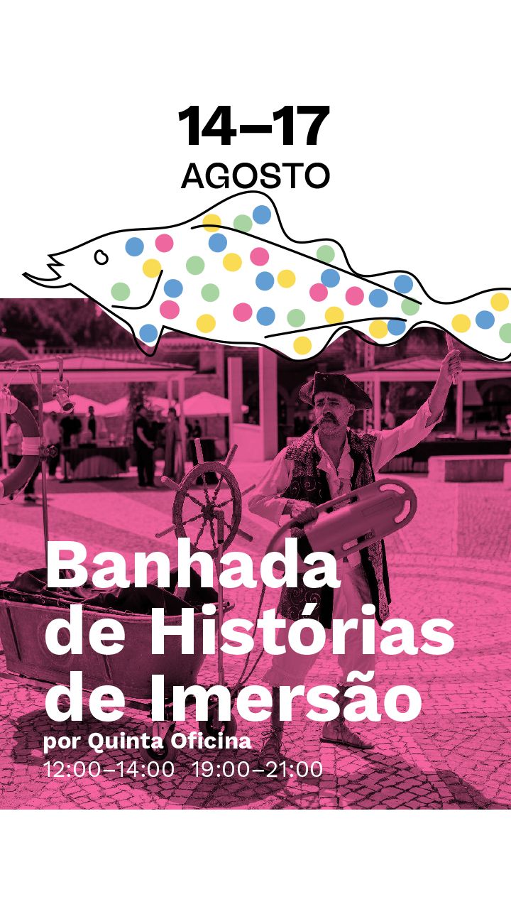 Banhada de Histórias de Imersão