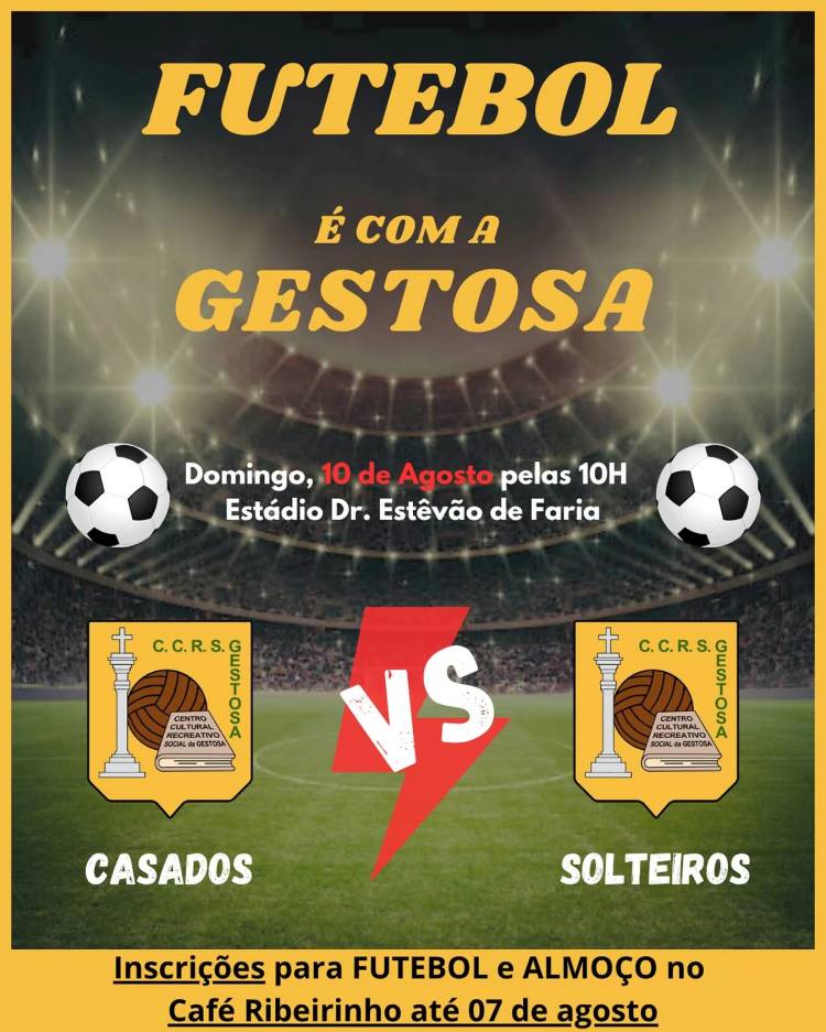 Futebol Solteiros - Casados