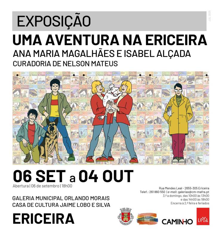 Exposição 'Uma Aventura na Ericeira'