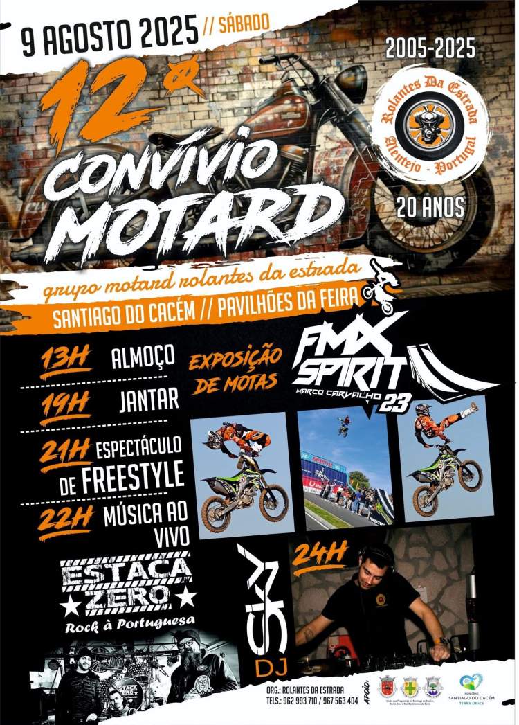 12.º Convívio Motard – Grupo Motard Rolantes da Estrada