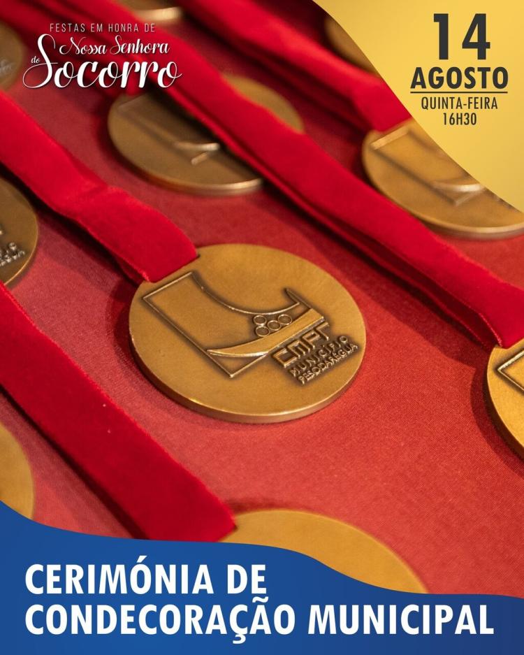 CERIMÓNIA DE CONDECORAÇÃO MUNICIPAL