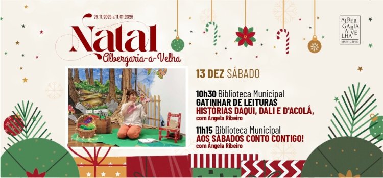 GATINHAR DE LEITURAS - HISTÓRIAS DAQUI, DALI E D'ACOLÁ, COM ÂNGELA RIBEIRO