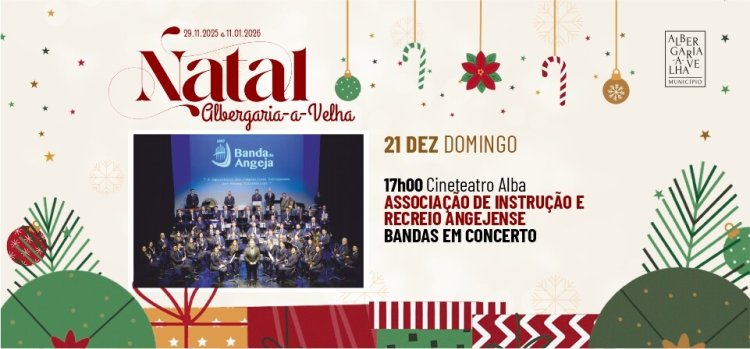 BANDAS EM CONCERTO - ASSOCIAÇÃO DE INSTRUÇÃO E RECREIO ANGEJENSE