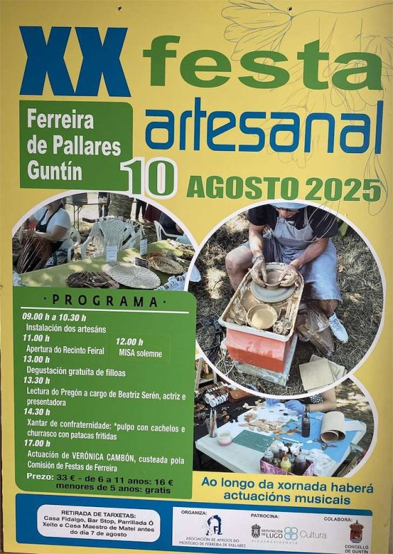 XX Festa Artesanal en Ferreira de Pallares