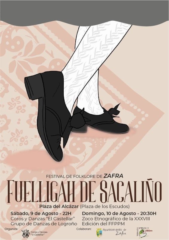 Festival de Folklore de Zafra: Fuelligah de Sacaliño
