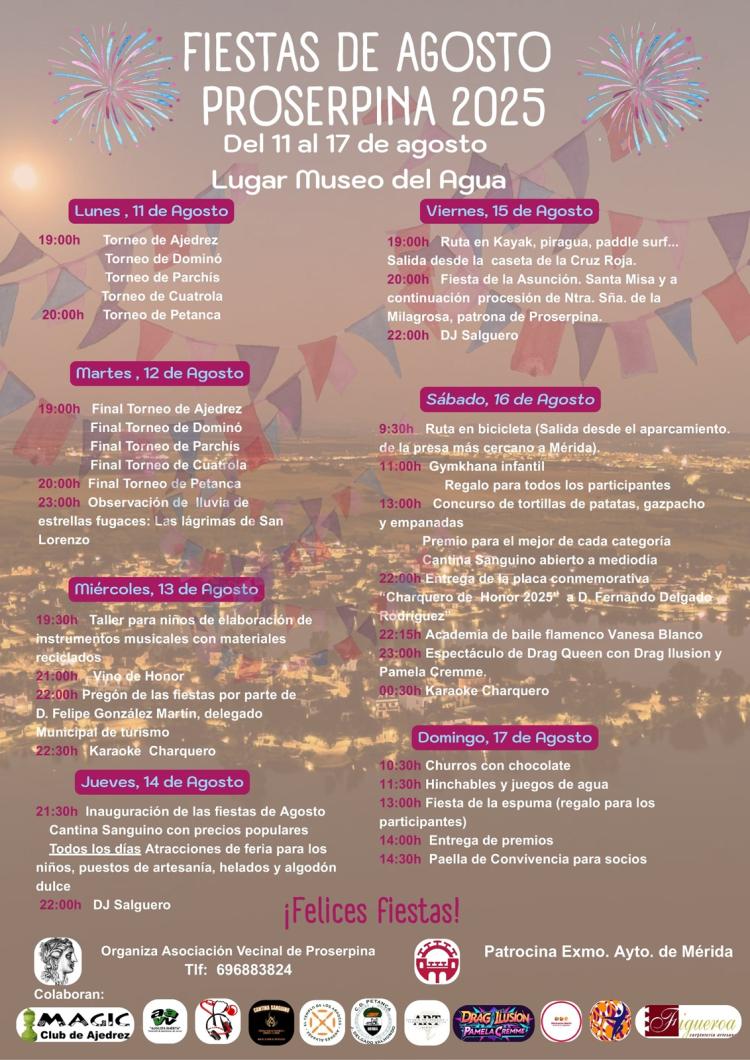 Semana Cultural de Proserpina