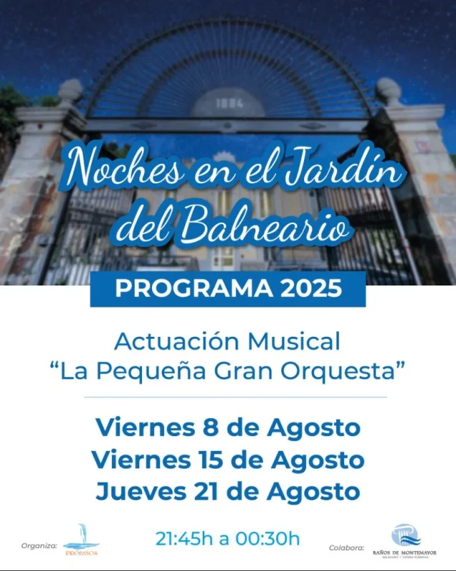 'La Pequeña Gran Orquesta' | Noches en el Jardín del Balneario 2025