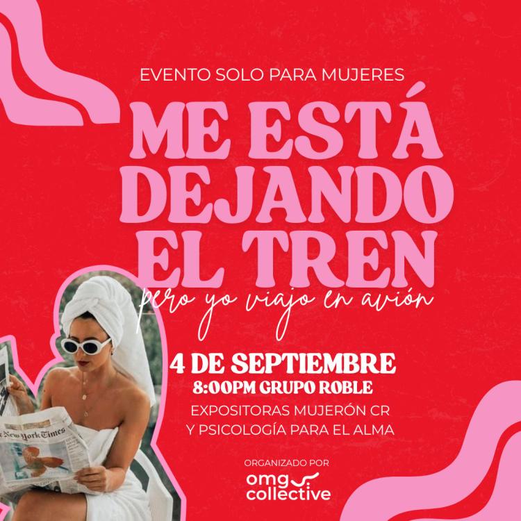 Me está llevando el tren, pero yo viajo en Avión