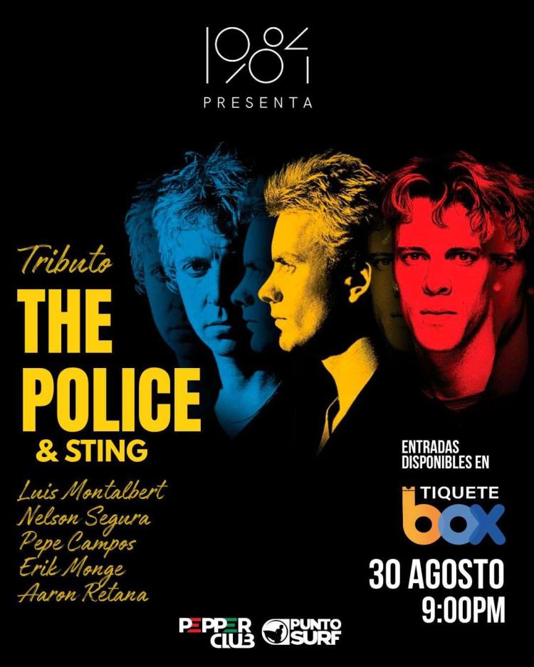 Tributo a The Police & Sting