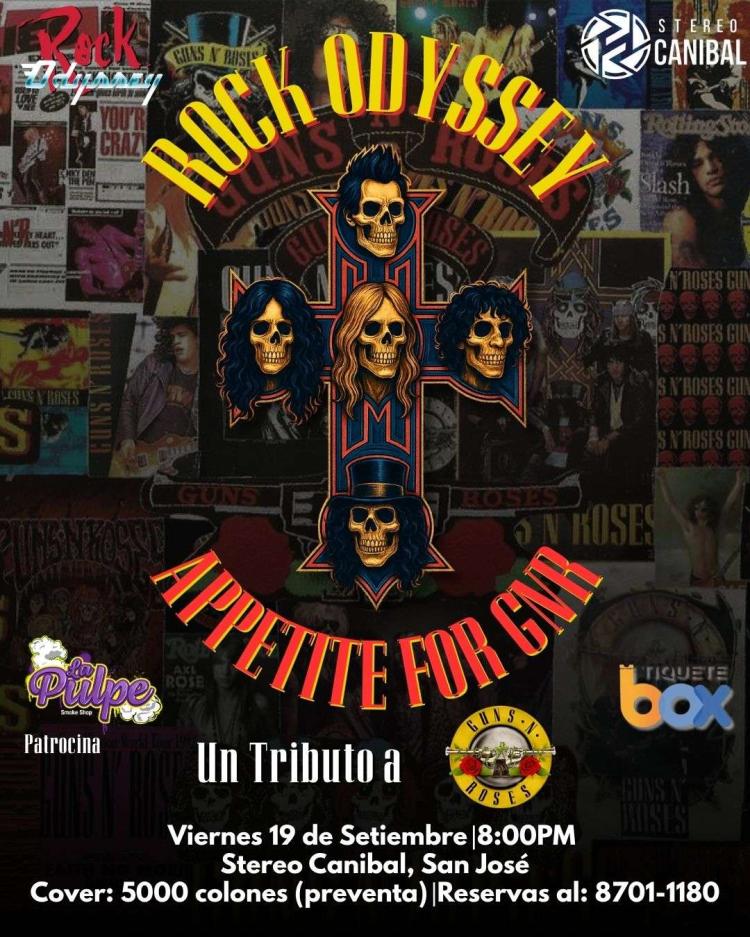 Appetite for GNR: Un Tributo a Guns N’ Roses