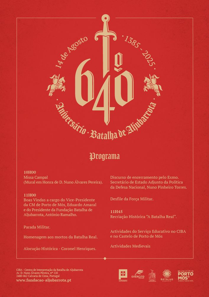 Cerimónia do 640º Aniversário da Batalha de Aljubarrota