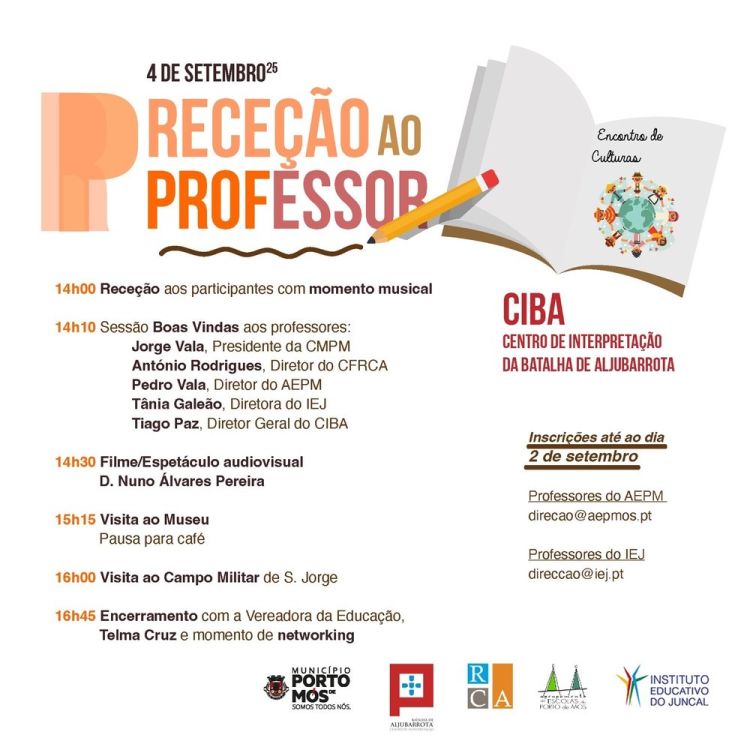 Receção ao Professor 2025/2026