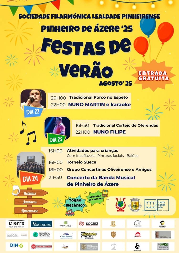 Festas de Verão da Sociedade Filarmónica Lealdade Pinheirense