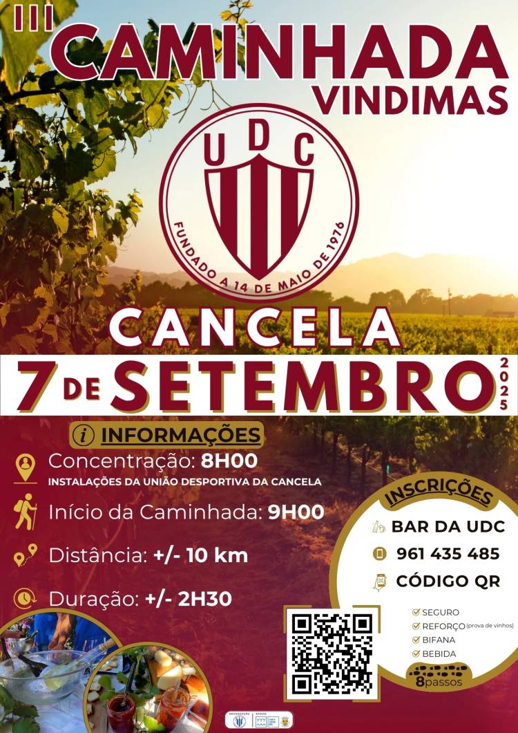 Caminhada das Vindimas - União Desportiva da Cancela