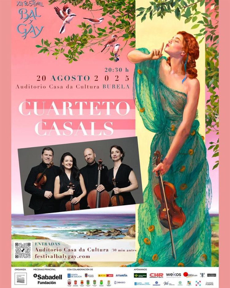 Cuarteto Casals no Festival 'Bal y Gay 2025'