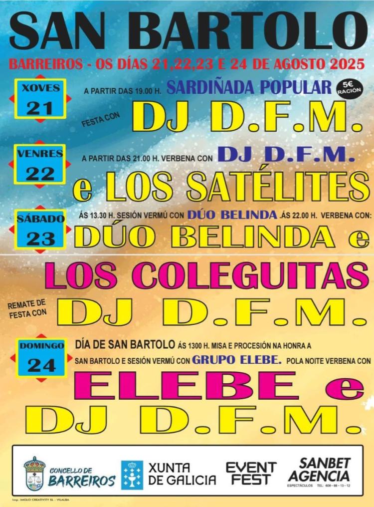 FESTAS SAN BARTOLO EN SAN COSME