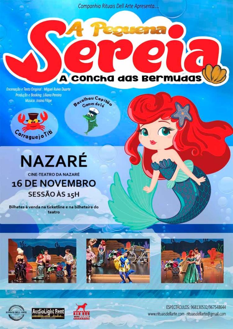 musical PEQUENA SEREIA na NAZARÉ