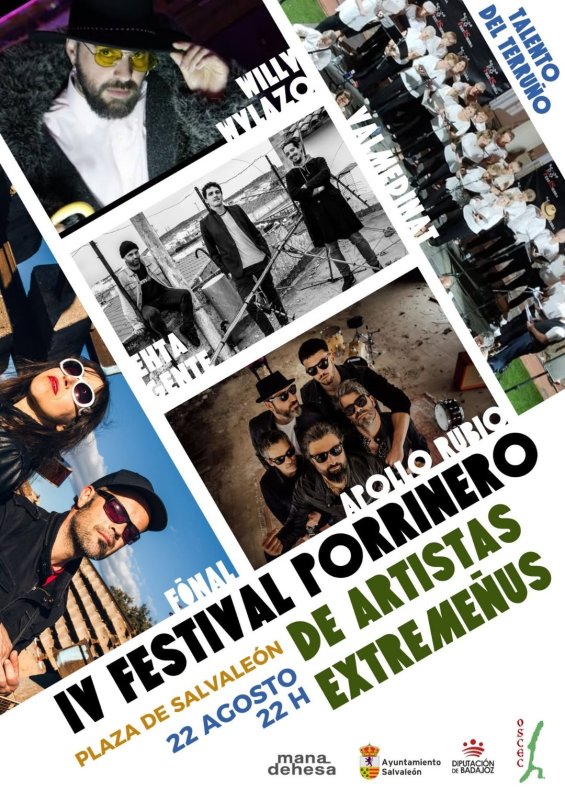 IV Festival Porrinero de Artistas Extremeños