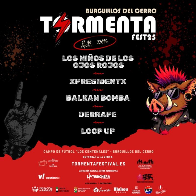 Tormenta Fest 25 | Burguillos del Cerro