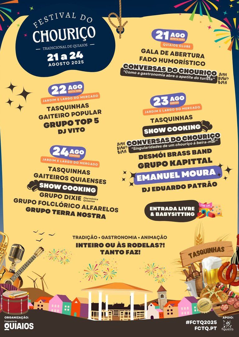 Festival do Chouriço Tradicional de Quiaios 2025