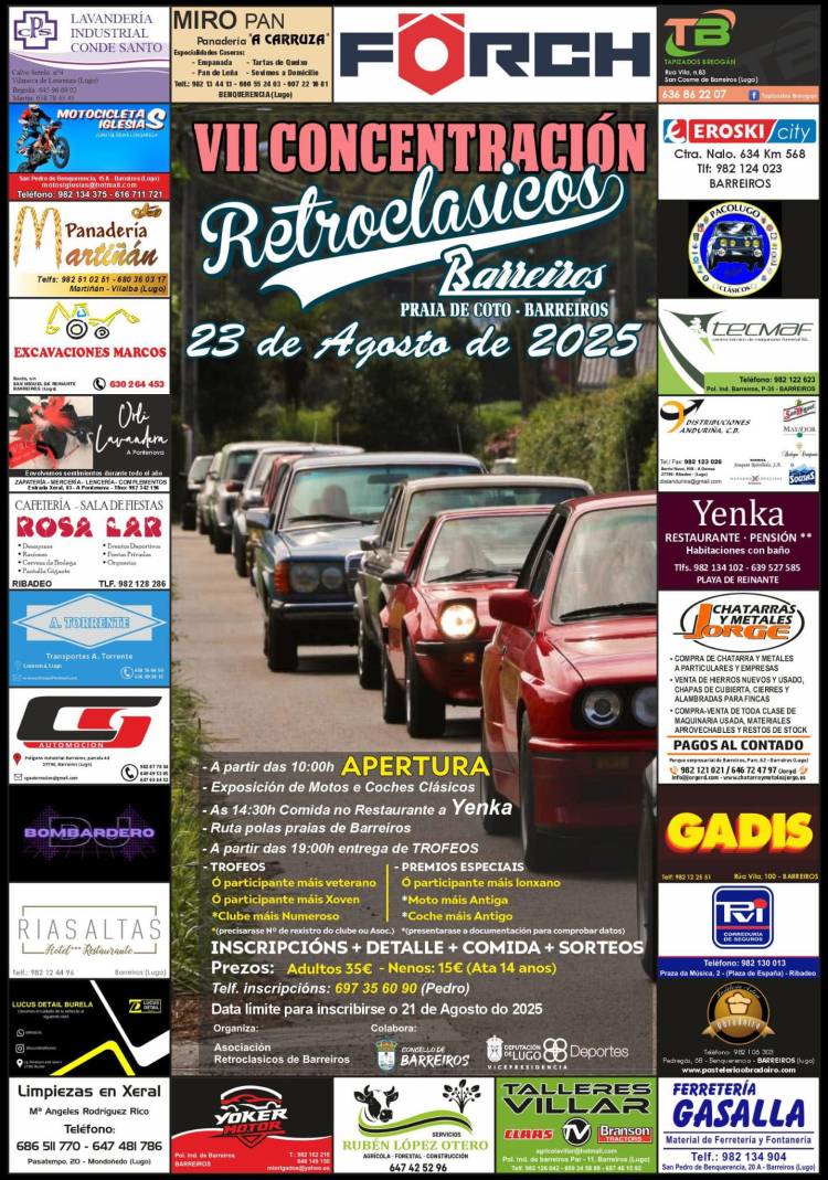 VII Concentración Retroclásicos
