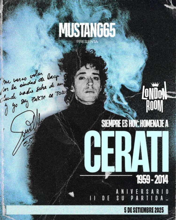 ¡Siempre es hoy! Un homenaje a Gustavo Cerati por Mustang65