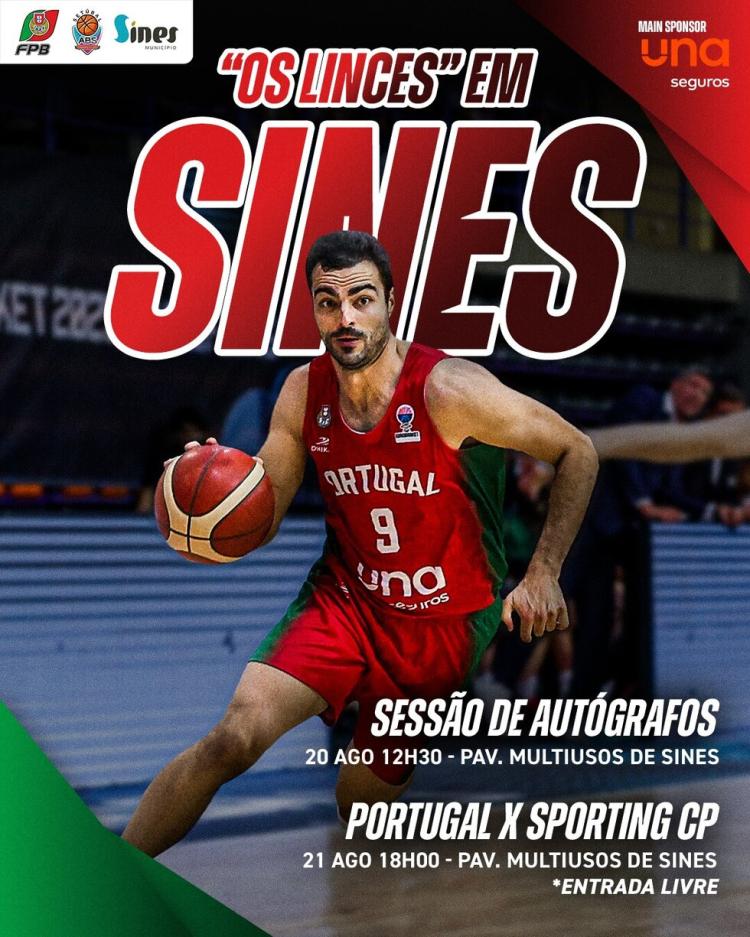 Basquetebol: 'Os Linces' em Sines