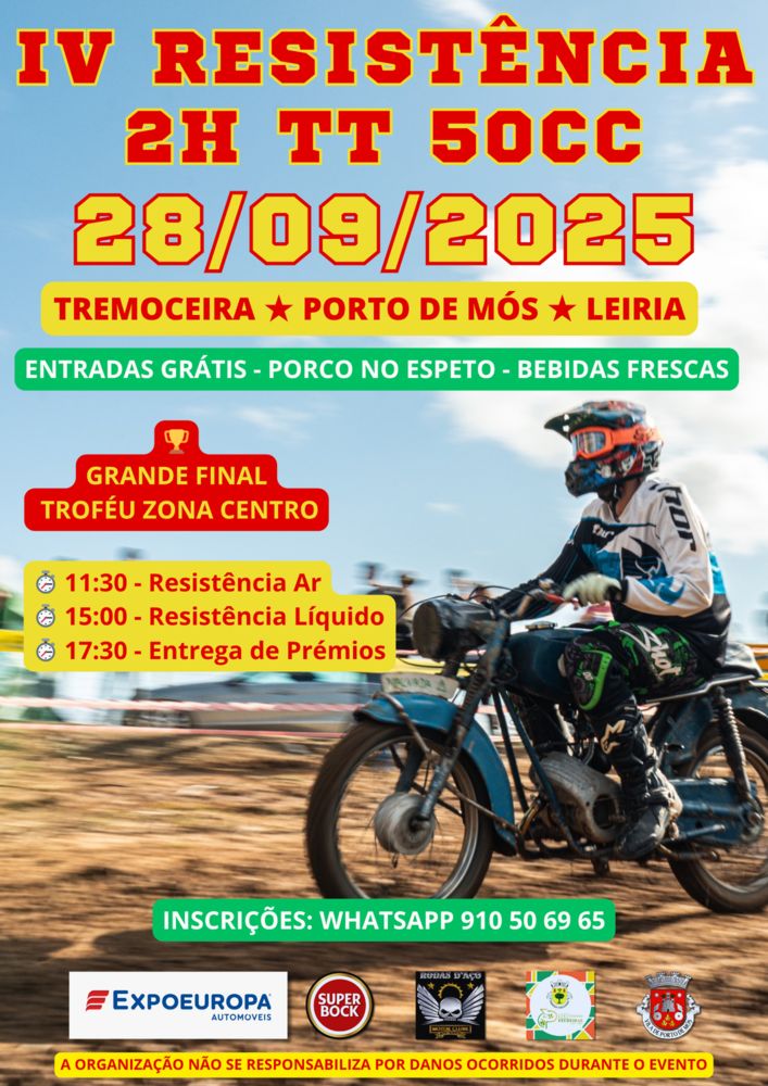 IV Resistência 2h TT 50cc Tremoceira