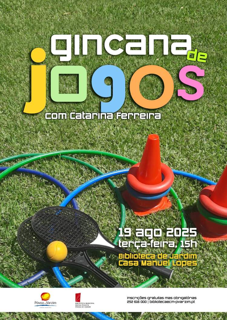 'Gincana de Jogos' com Catarina Ferreira