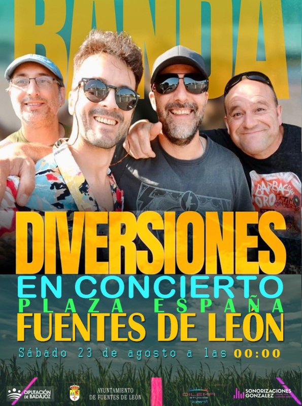 Concierto de Diversiones en Fuentes de León