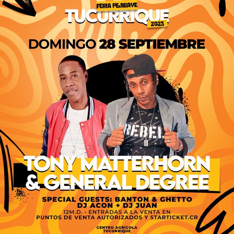  GENERAL DEGREE/TONY MATTERHORN