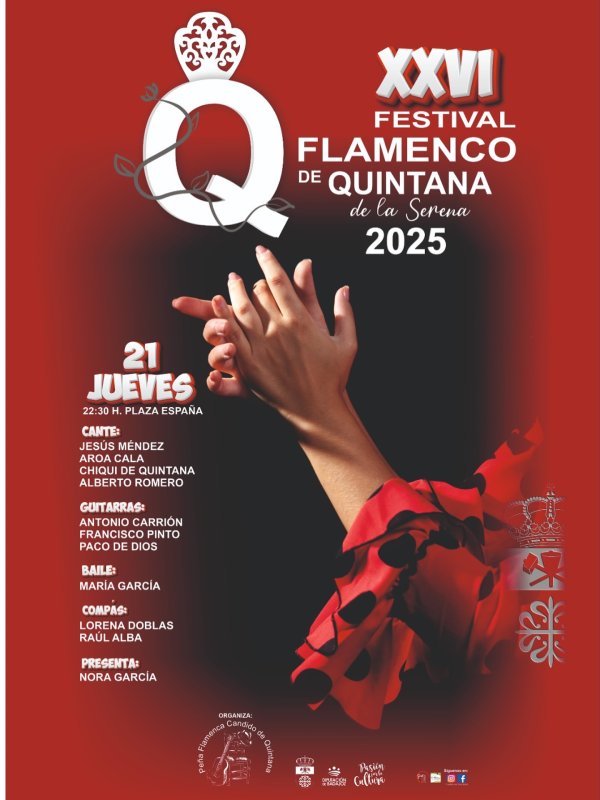 XXVI Festival Flamenco de Quintana de la Serena