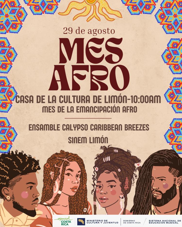 SINEM Limón | Emancipación Mes Afro