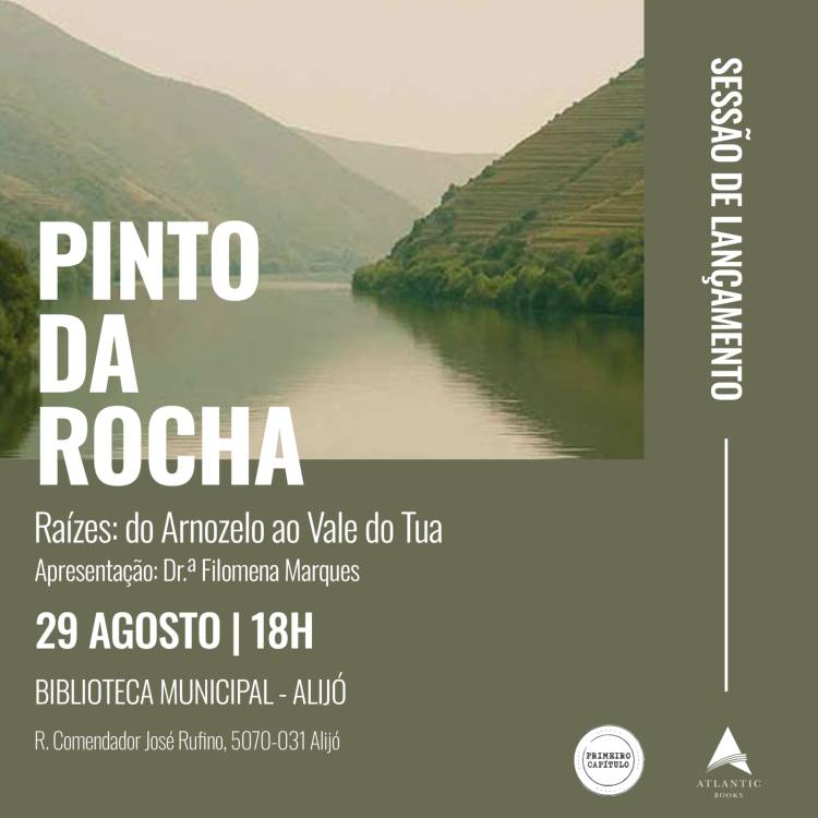 Lançamento do Livro “Raízes - Do Arnozelo ao Vale do Tua”, de Pinto da Rocha